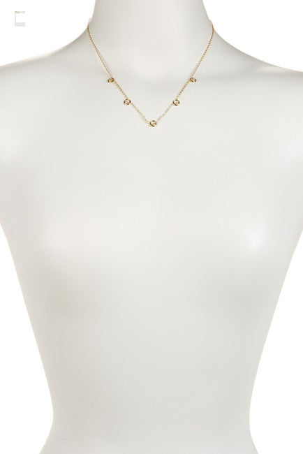 Karma Chain- 14K Gold with Ripples of Diamonds-4